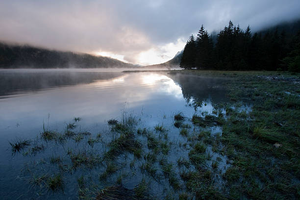 istock Early Morning at Lake Plansee 156024141