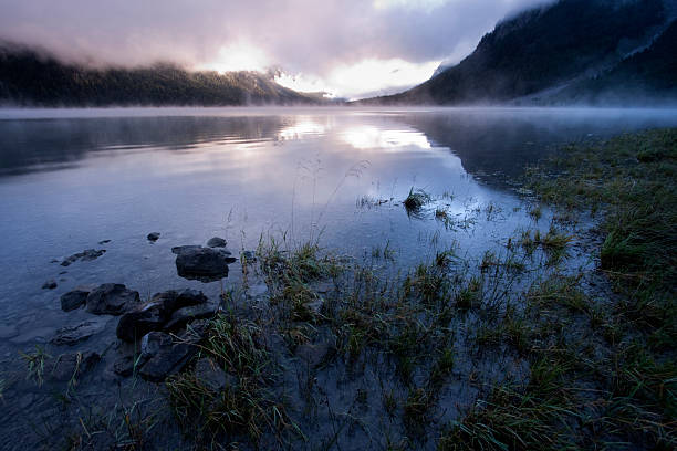 istock Early Morning at Lake Plansee 156024143