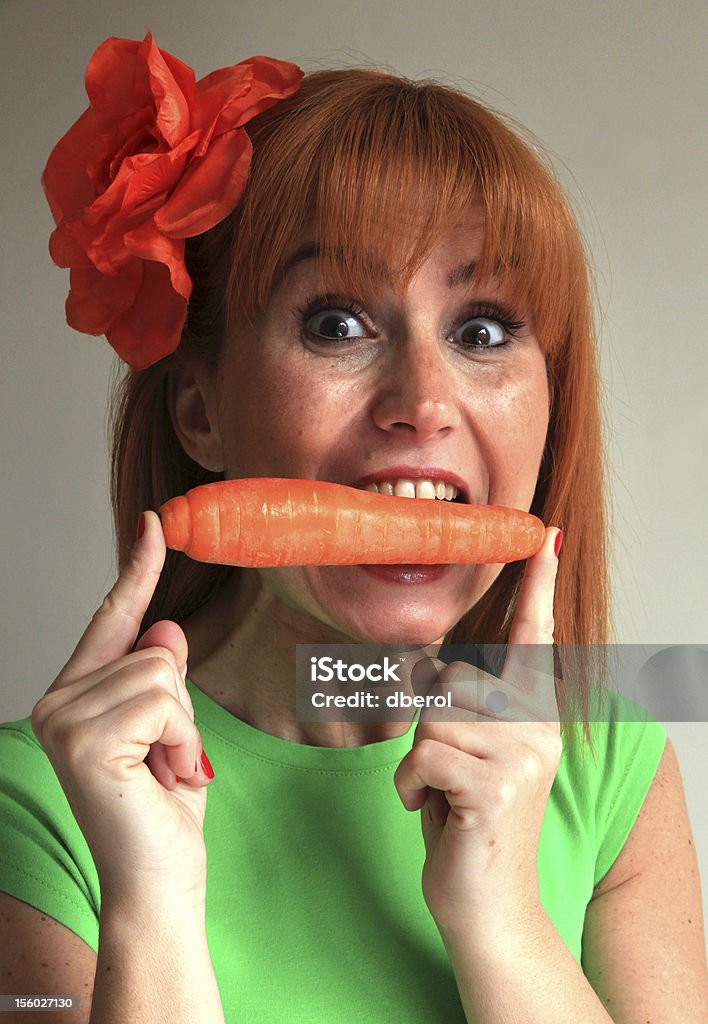 Морковный аппетита - Стоковые фото Кусать роялти-фри