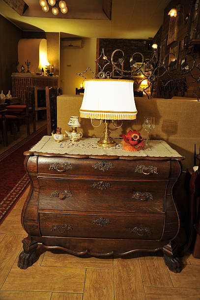 istock dresser and lamp 156027353