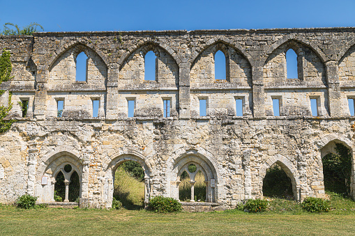 The Notre-Dame de Mortemer abbey is a former Cistercian men's abbey founded in 1134 by King Henri Beauclerc between Lyons-la-Forêt and Lisors in the Eure. It was the first Cistercian abbey in Normandy.