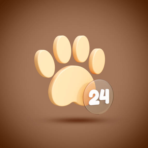 istock 24 hour veterinarian services 3D render illustration. Pet care center icon. 1560304588