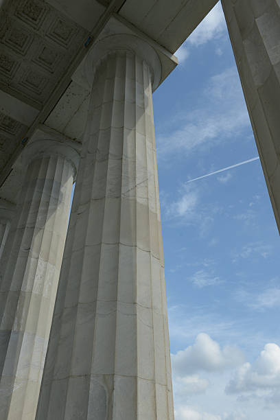 istock Stone Pillars at Lincoln Memorial 156034064