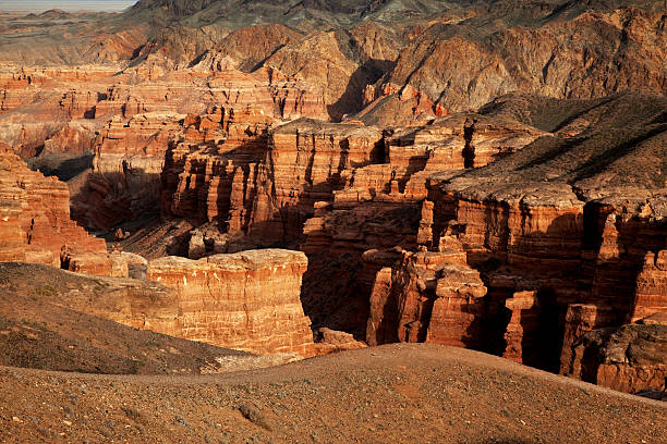 istock Charyn canyon, Kazakhstan 156035464