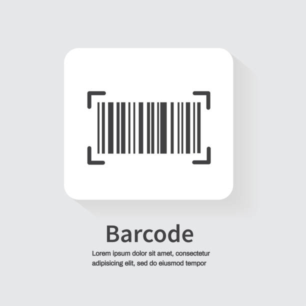 stockillustraties, clipart, cartoons en iconen met scan bar code. design for website and mobile apps. vector illustration. - streepjescode