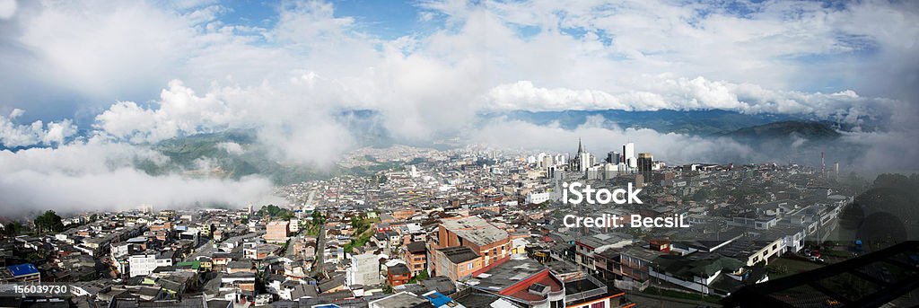 Panorama desde chipre en Manizales ます。 - 人物なしのロイヤリティフリーストックフォト