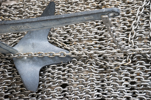 anchor chain, metaphor in connection with chain and anchor