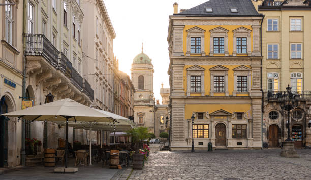 istock Market Square in Lviv, Ukraine 1560448538