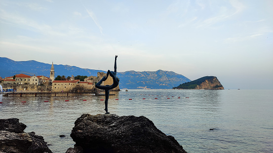 Ballet Dancer Statue by sculptor Gradimir Aleksic, his statue has become a symbol of Budva.
