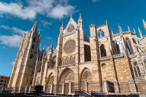 Spectacular Cathedral of Leon. \