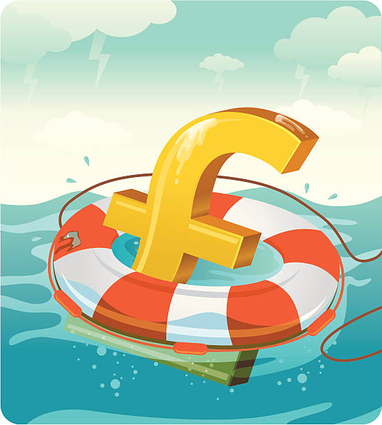 financial ratowanie-naciśnij krzyżyk. - life jacket isolated red safety stock illustrations