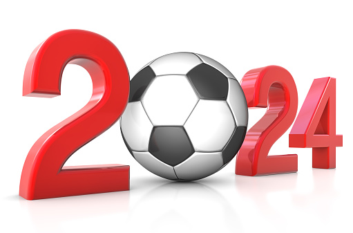 2024 Text with Soccer Ball