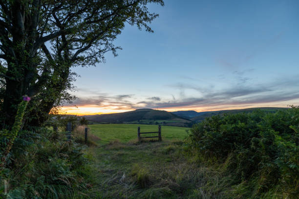istock Sunset over The Valleys in South Wales 1560650836