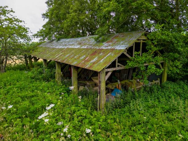 istock Old, rustic barn located in the picturesque Kent countryside 1560718035
