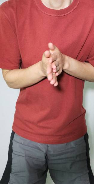 istock Close-up of a Japanese man posing 1560725073