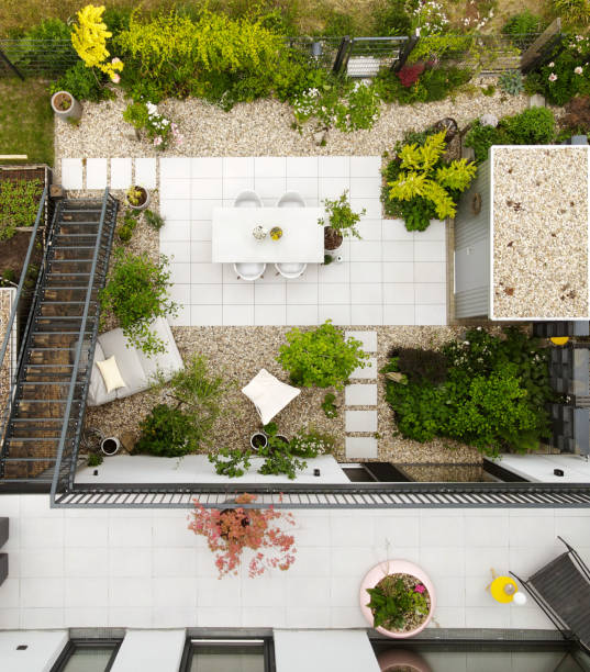 A city garden in Leipzig, Germany