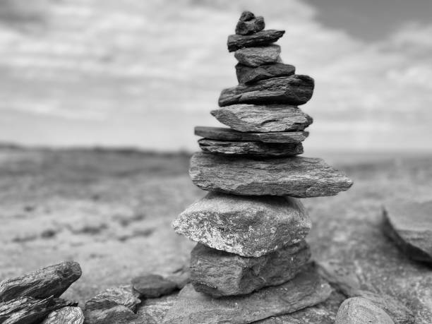 istock A zen-like stone stack at Seahouses in Northumberland 1561065158