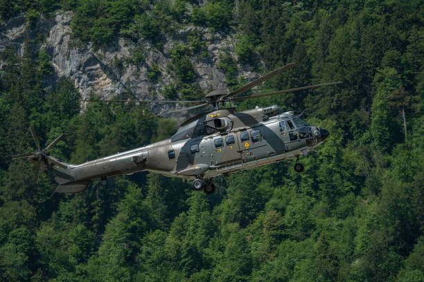 istock Swiss Air Force Super Puma Helicopter 1561307061