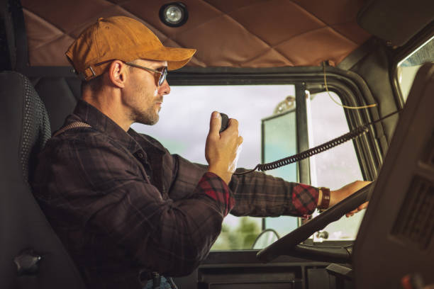 istock Land Mobile Radio System for Truckers 1561328845