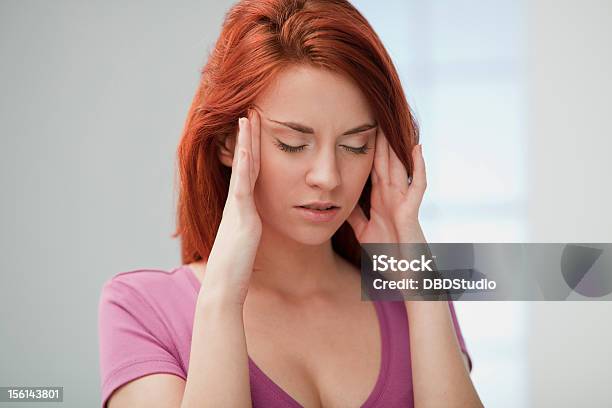 Young Woman In Pain Stock Photo - Download Image Now - Adult, Adults Only, Depression - Sadness