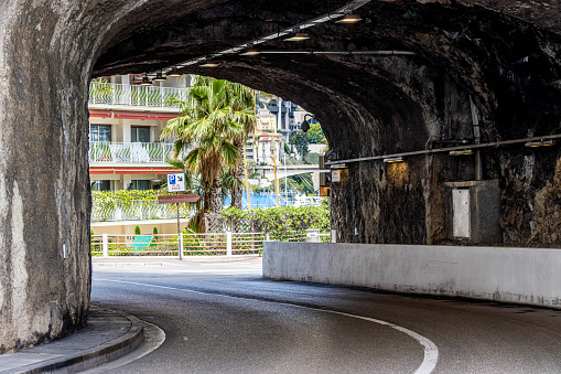 Tunnel in the city, Monte Carlo