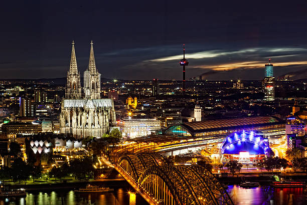 View of Cologne stock photo