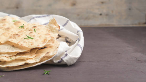 istock Homemade hot chapati 1561608199