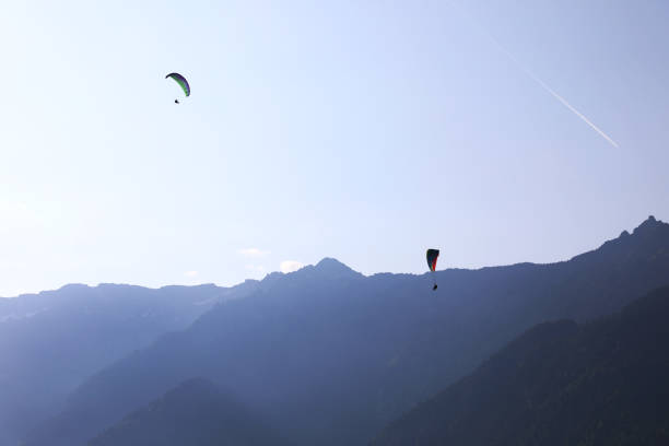 Interlaken is one of the world's top paragliding destinations.  Paragliding in Switzerland's Interlaken  provides breathtaking views of the world-famous peaks of the Eiger, Mönch and Jungfrau.