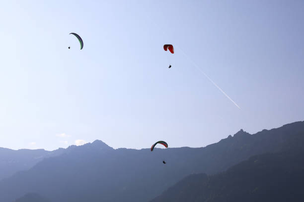 Interlaken is one of the world's top paragliding destinations.  Paragliding in Switzerland's Interlaken  provides breathtaking views of the world-famous peaks of the Eiger, Mönch and Jungfrau.