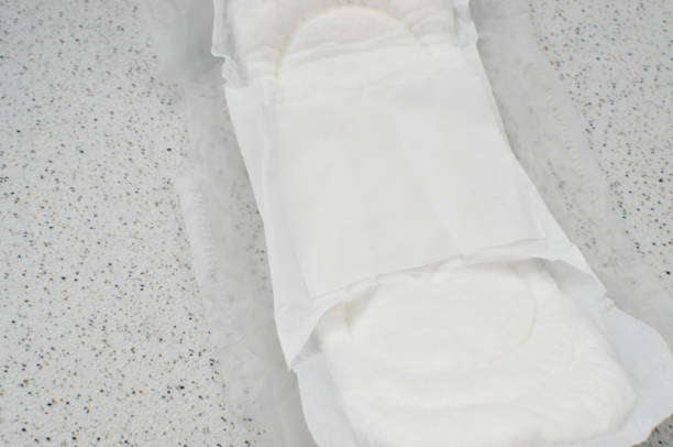 istock High-quality white pad placed neatly on a table, offering comfort and protection. 1561614897