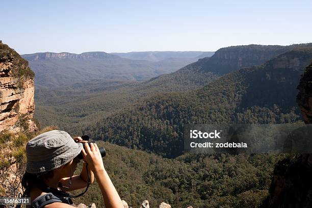 Esplorare La Natura Nel Parco Nazionale Delle Blue Mountains - Fotografie stock e altre immagini di Adulto