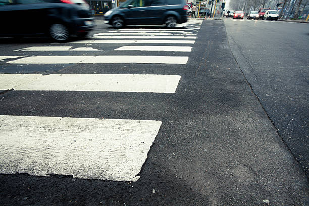 istock Crosswalk and Traffic in the City 156164251