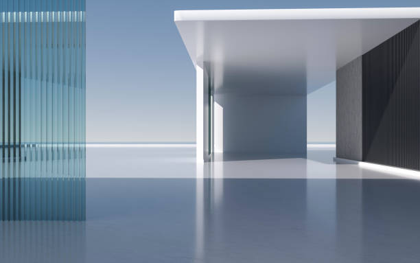 istock Clean ground squares and building facades 1561794278