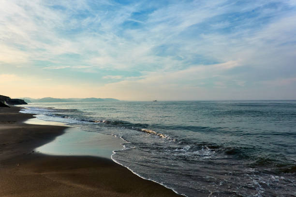 istock Scenic viwe of ocean during sunrise 1561809416