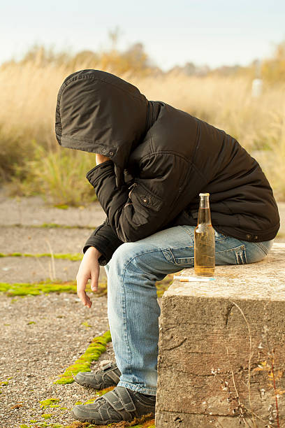 istock Boy with a bottle of drink 156190218