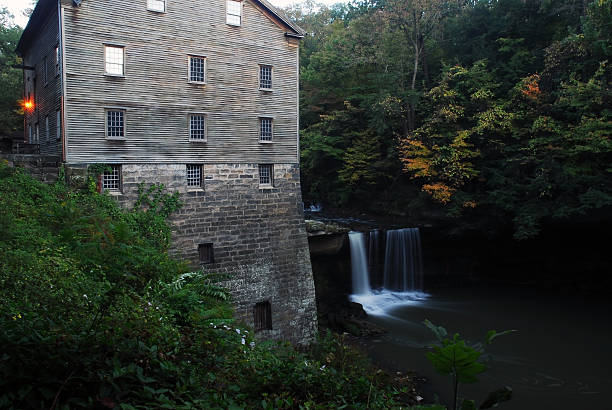 istock Lanterman's Mill in Autumn Series 156197540