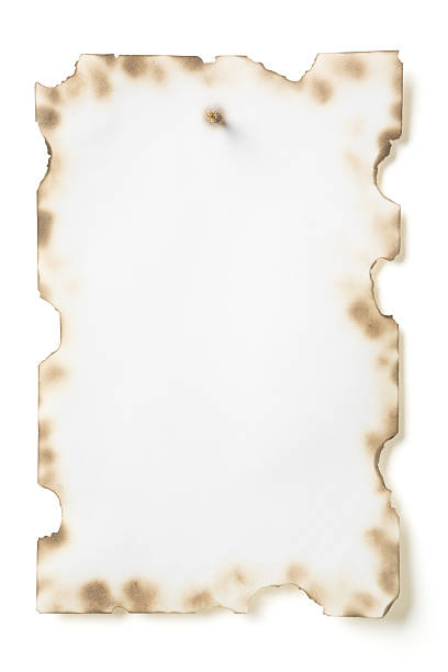 istock Grunge paper nailed with spike 156198973