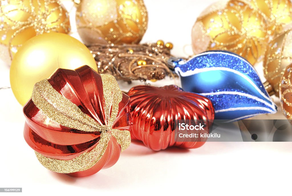 Decorazioni natalizie - Foto stock royalty-free di Argentato