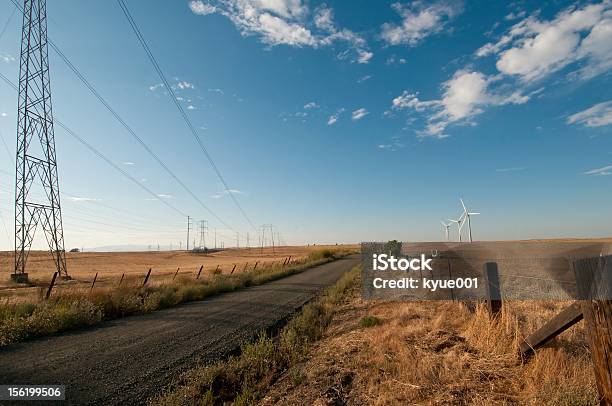 Road To Alternative Energy Stock Photo - Download Image Now - Cable, Curve, Electricity