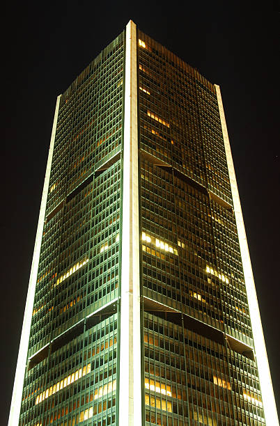 istock Montreal's stock exchange tower 156199855