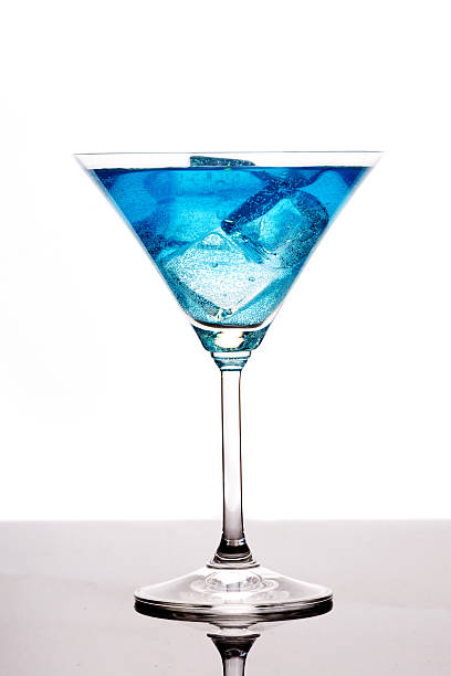 istock drink with ice cubes and blue curacao 156199960