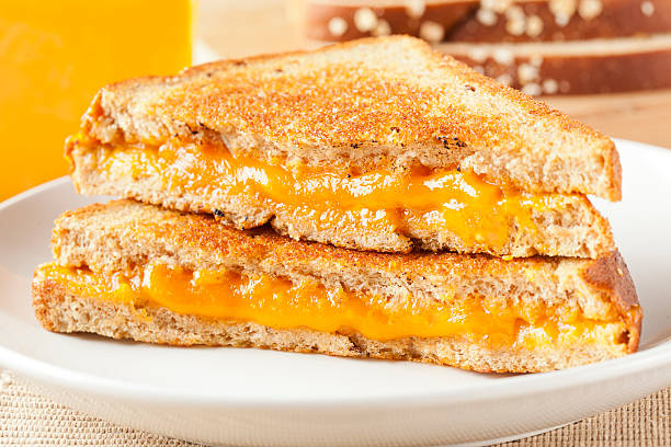 istock Traditional Homemade Grilled Cheese Sandwich 156201131