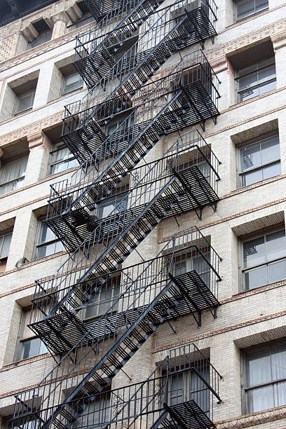 istock Fire escape stairs in Manhattan 156201266
