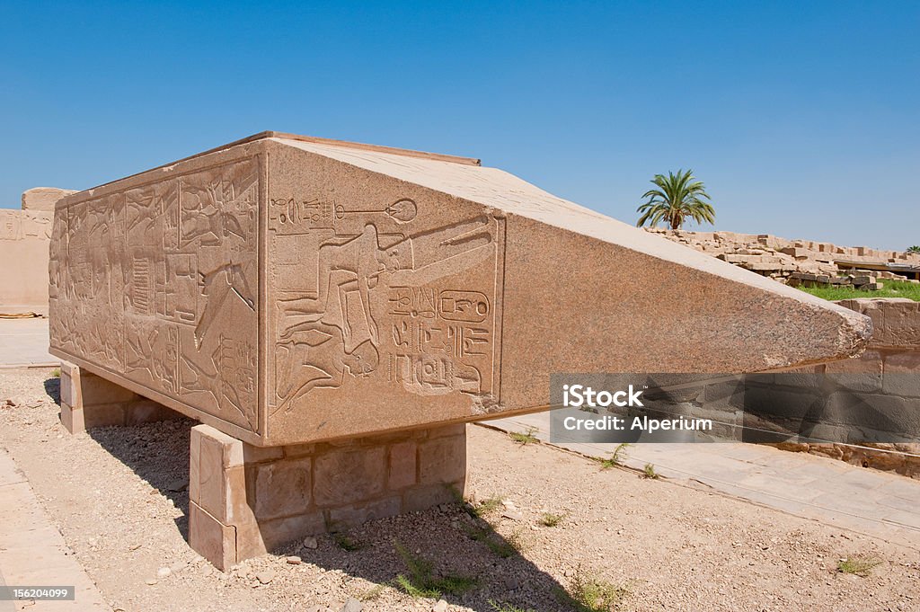 Luxor, świątyni Karnak w Egipcie - Zbiór zdjęć royalty-free (Afryka)