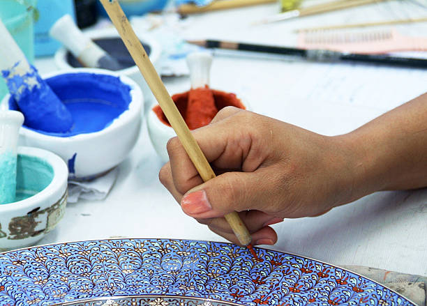 istock Porcelain painting 156204342