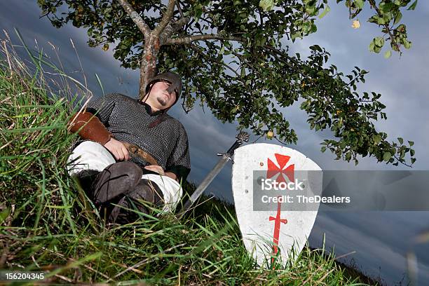 Knight Resting Stock Photo - Download Image Now - Knight - Person, Sleeping, Adult