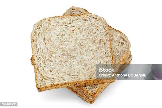 Whole Wheat Bread Slices Stock Photo - Download Image Now - Baked, Bread, Breakfast