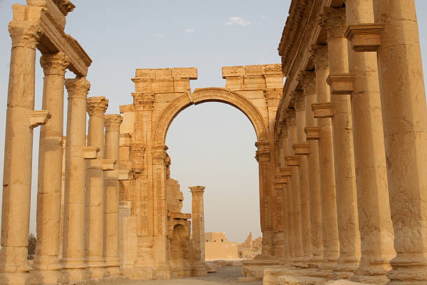 istock Roman Ruins in Palmyra, Syria 156204937