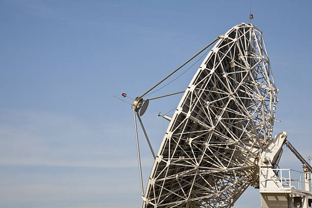 istock Telecommunications antenna and the sky 156205036