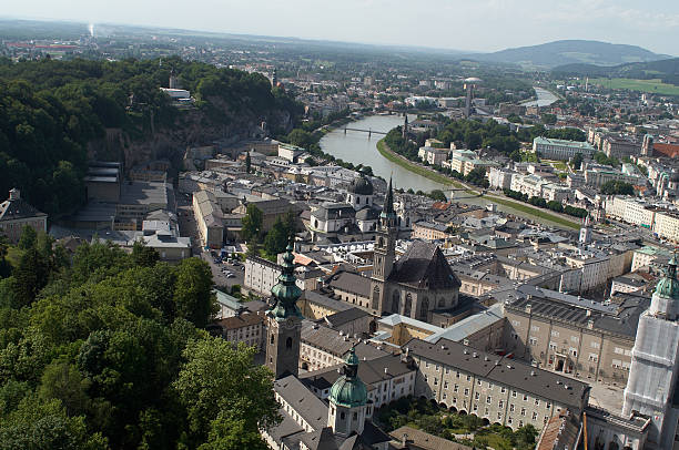 Salzburg, scenery stock photo